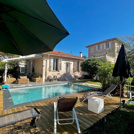 House In The City-center Of With A Private Pool Holiday home Antibes