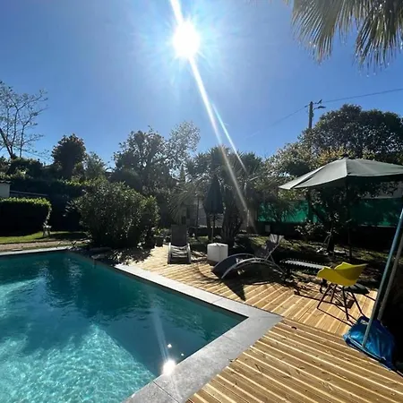 House In The City-center Of With A Private Pool Antibes